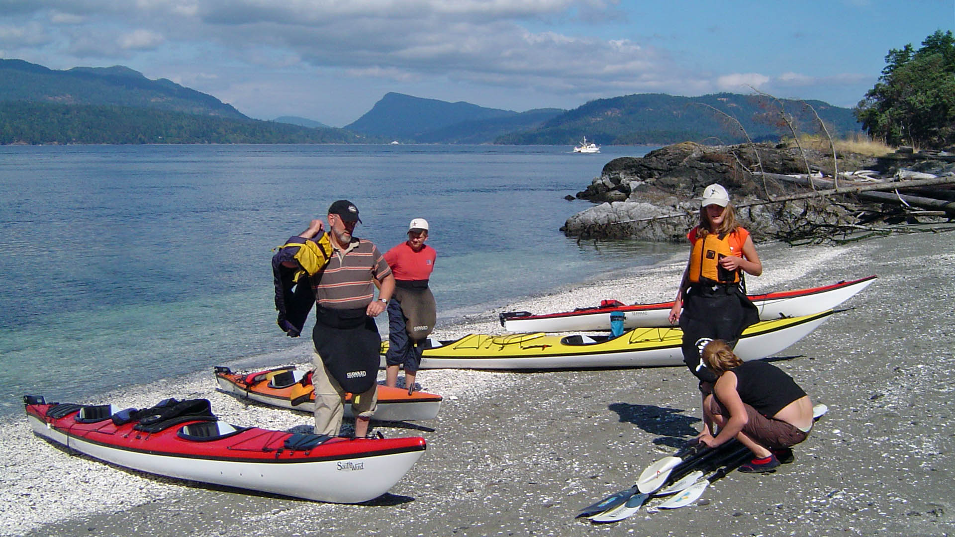Salt Spring Island kayaking with Nature Trek Canada