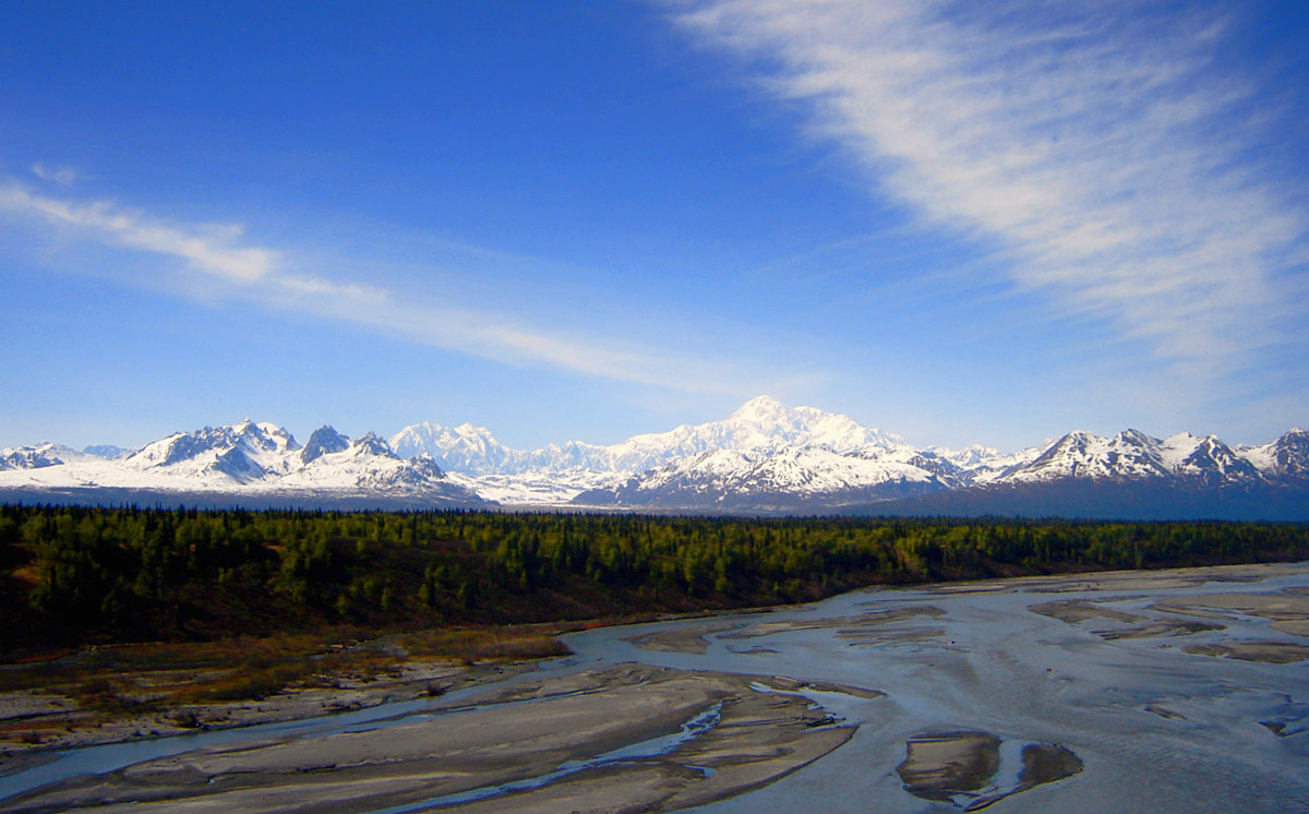 Denali State Park - views of the Alaska Range